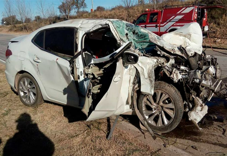 Tragedia en San Luis: cuatro muertos tras un choque frontal entre dos autos