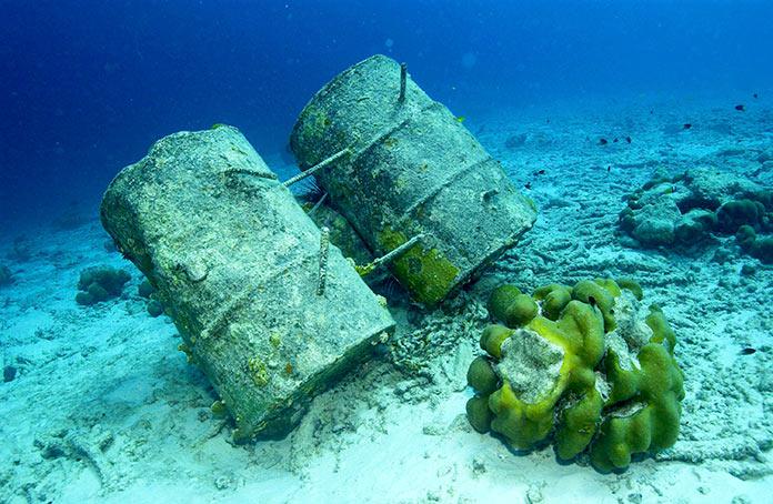 eliminación de desechos nucleares océano